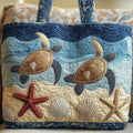 Bolsa Tote Matelassê de Tartaruga Marinha