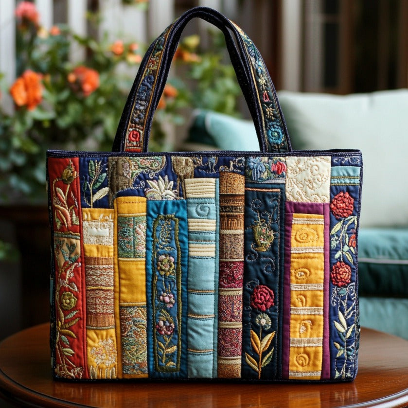 Bolsa Tote Acolchoada - Amantes de Livros