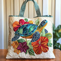 Bolsa Tote Matelassê Turtle Bloom