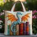Bolsa Tote Matelassê Guardiã do Livro Esmeralda