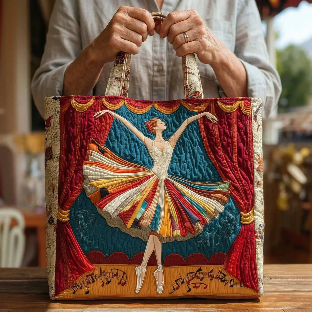 Bolsa Tote Matelassê - Bailarina Elegante