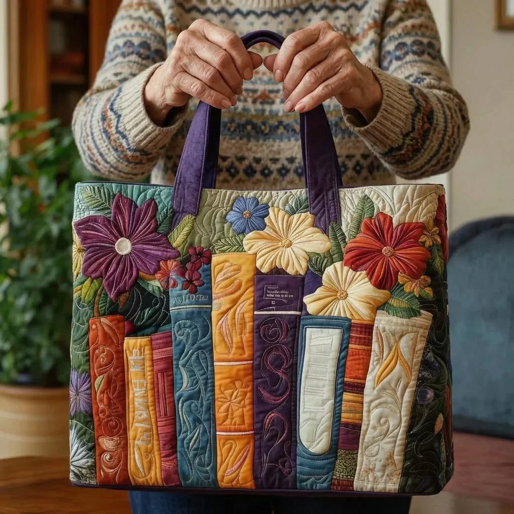 Bolsa Tote Matelassê - Amante de Livros