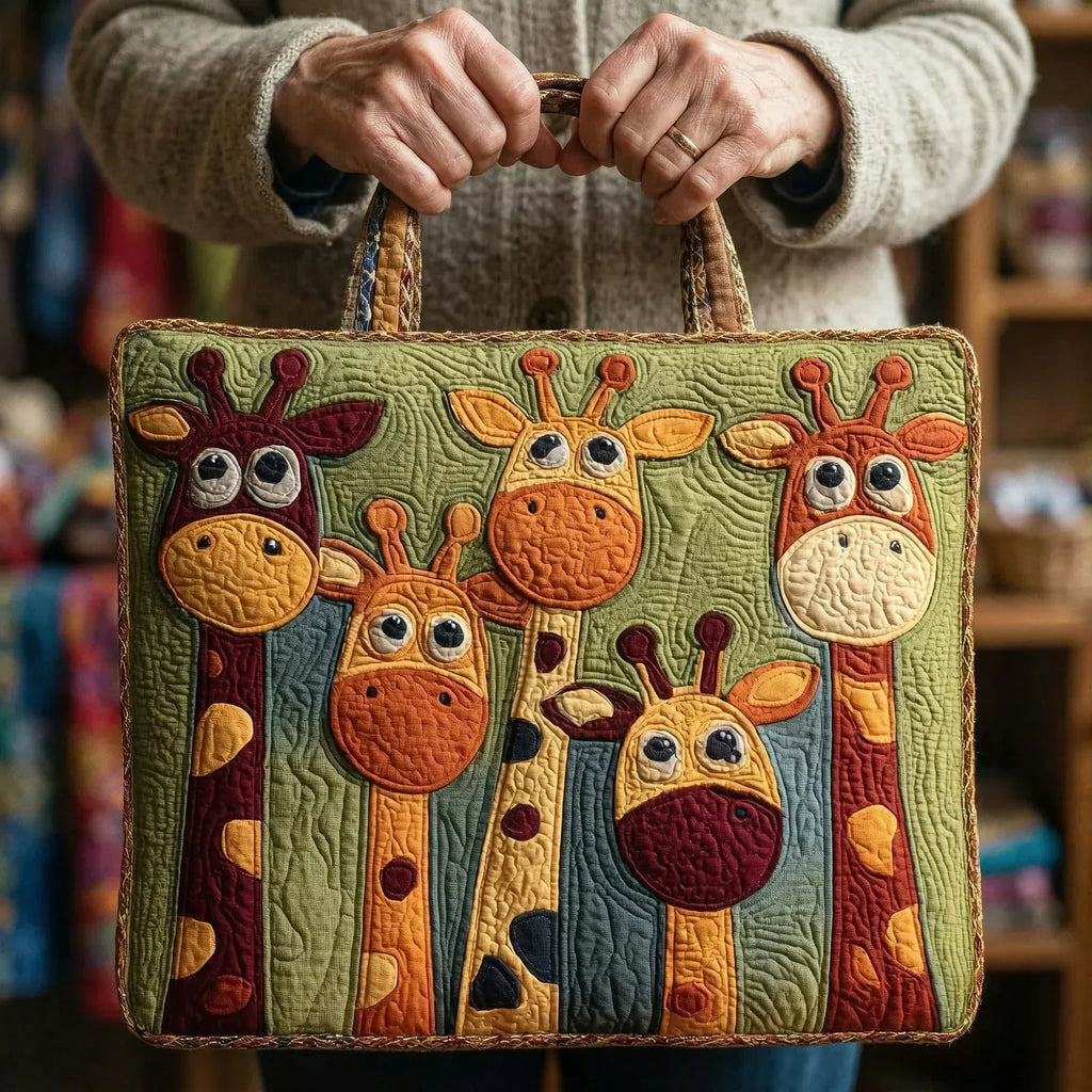 Bolsa Tote Matelassê - Girafa