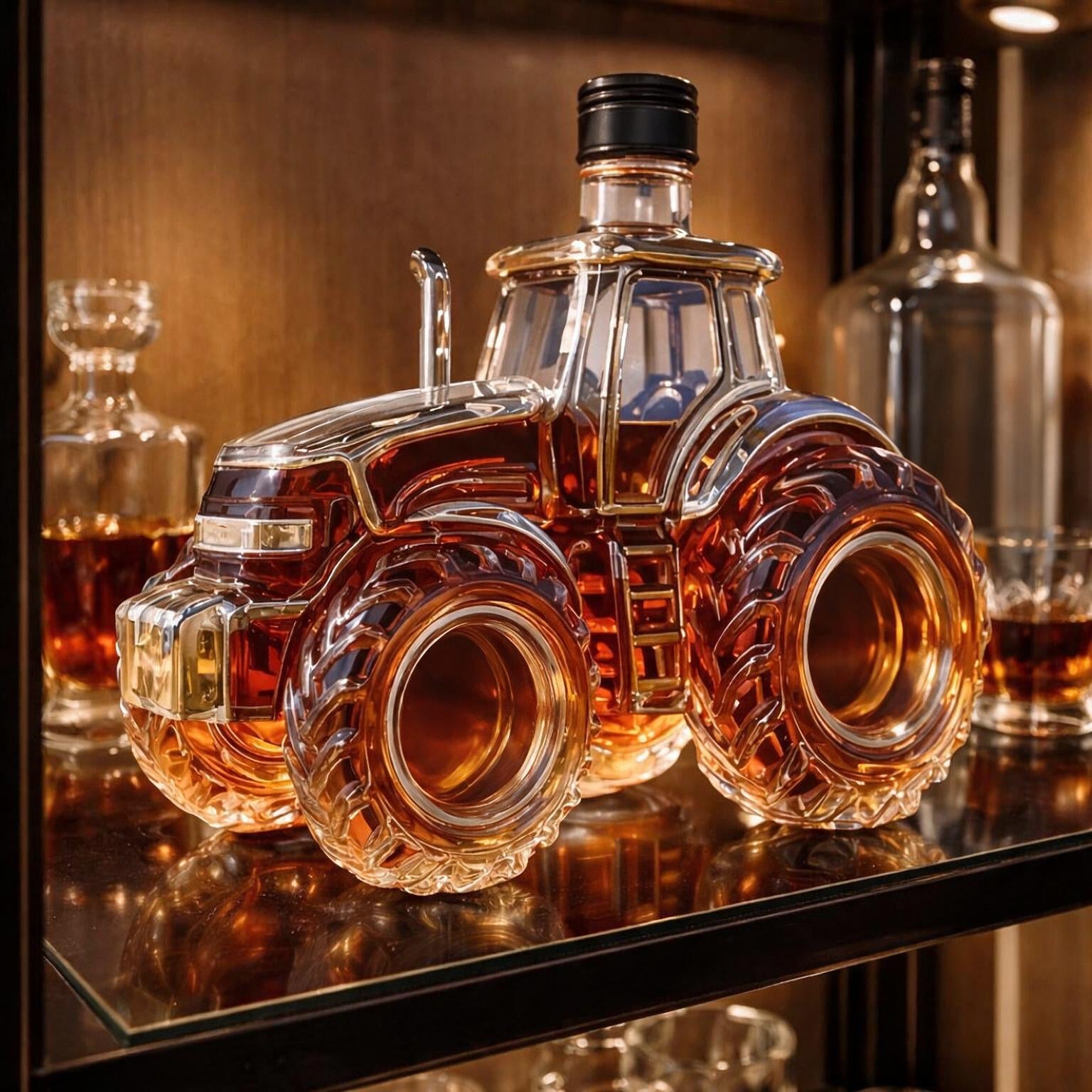 Decanter de uísque – Edição especial de trator