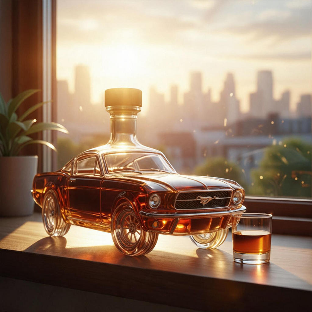 Decanter de uísque – edição Mustang