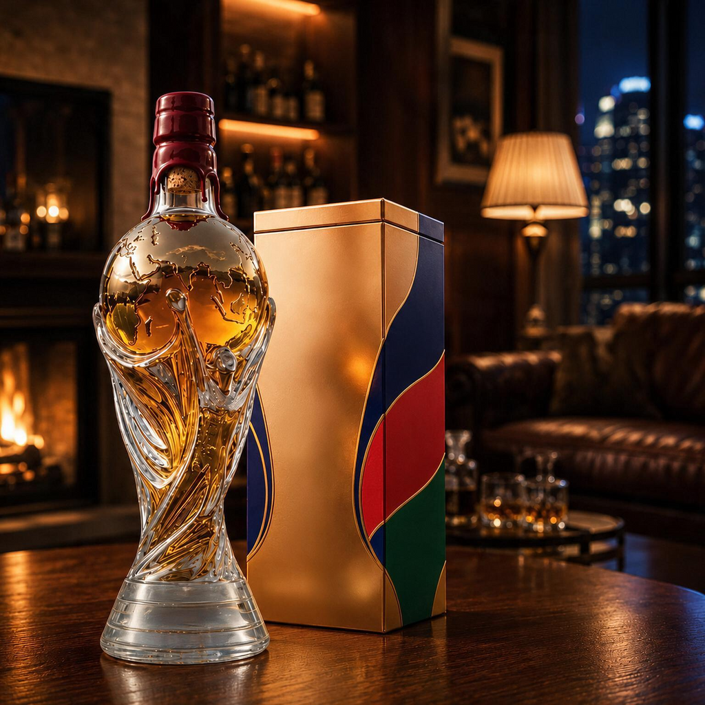 Decanter para whisky – edição Copa do Mundo 2026