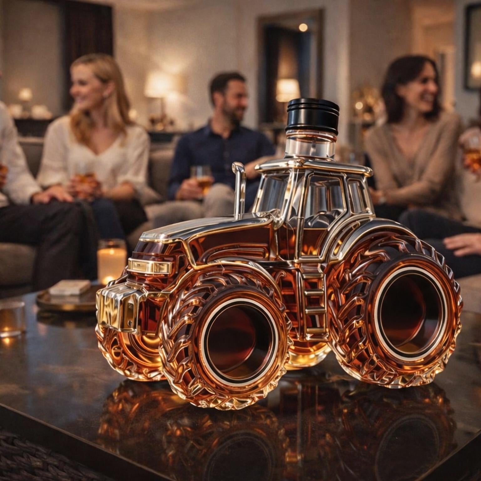 Decanter de uísque – Edição especial de trator