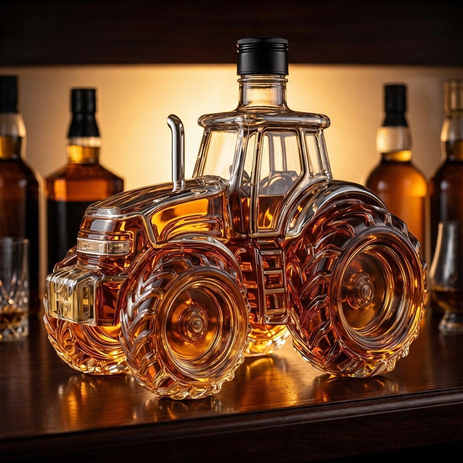 Decanter de uísque – Edição especial de trator