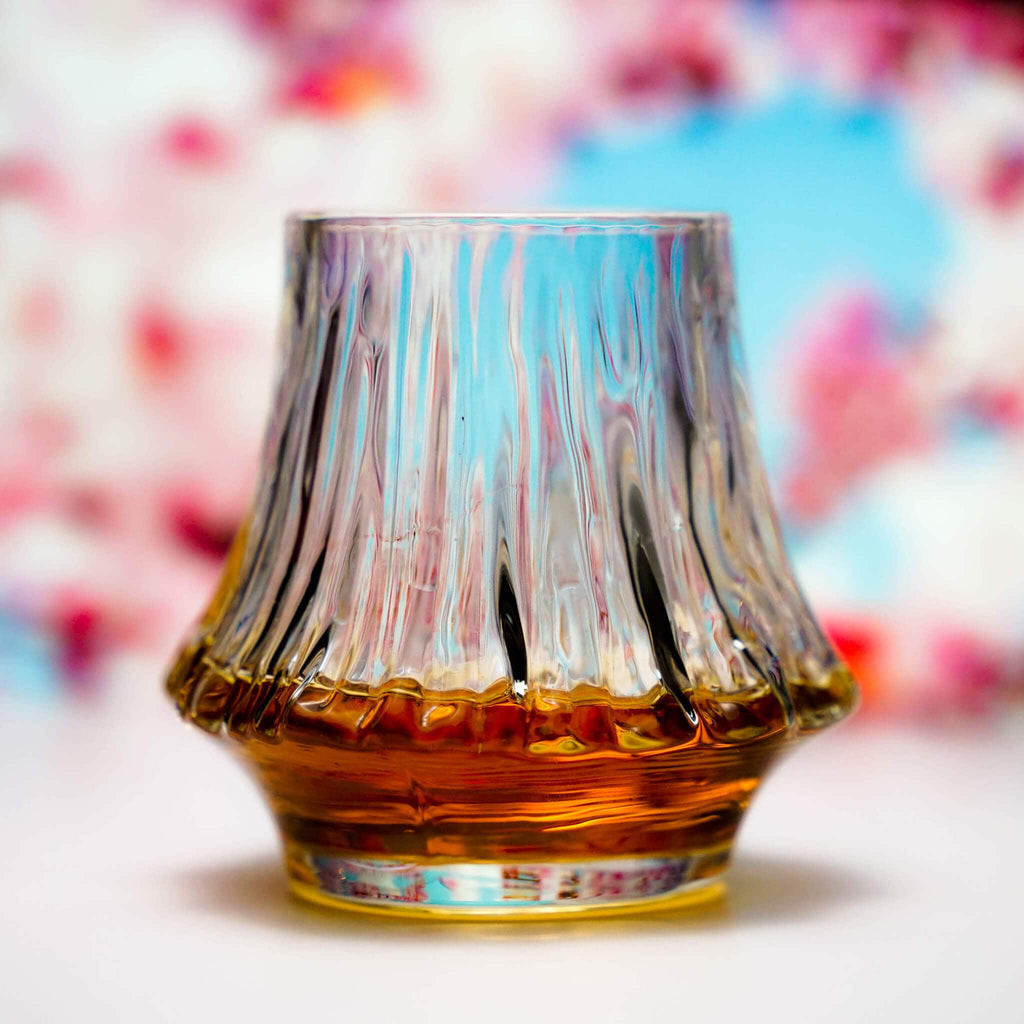 Copo de cristal japonês Yama para uísque