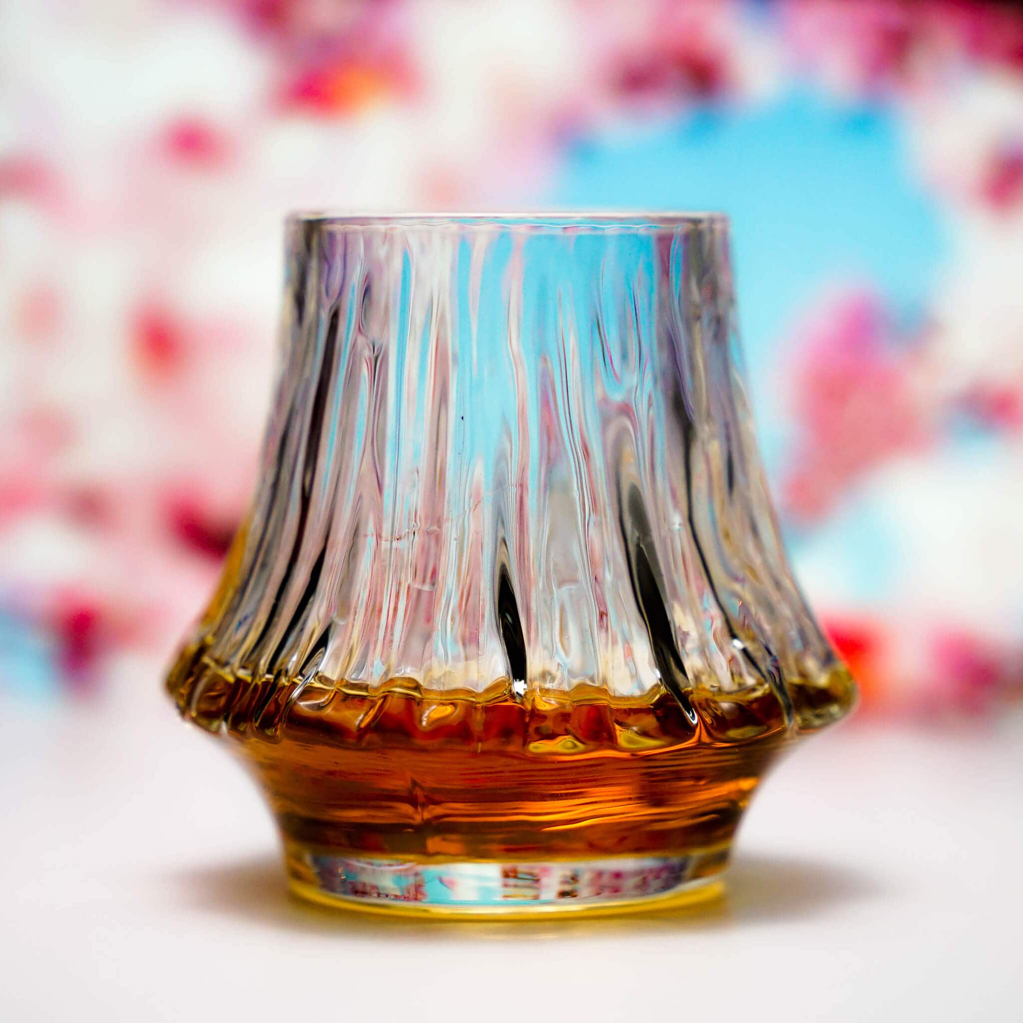 Copo de cristal japonês Yama para uísque
